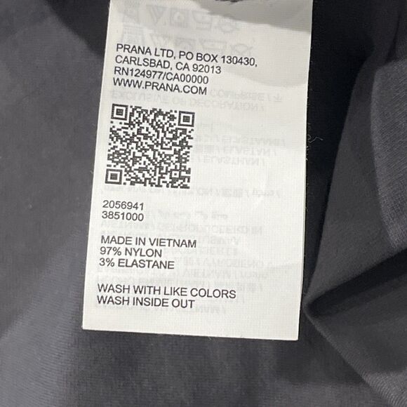 Prana NEW Stretch Zion Pant Mens 32 x 32 Shadow Gray Straight Relaxed Hiking - Picture 16 of 16